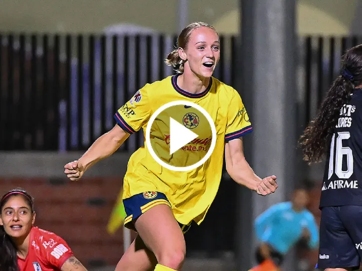 América Femenil golea y gana por primera vez en este torneo