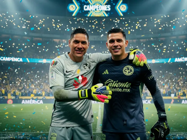 Así fue el épico reencuentro entre Luis Ángel Malagón y Moisés Muñoz