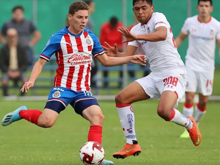 La Sub 20 de Chivas no pudo y cayó 0-2 ante Toluca