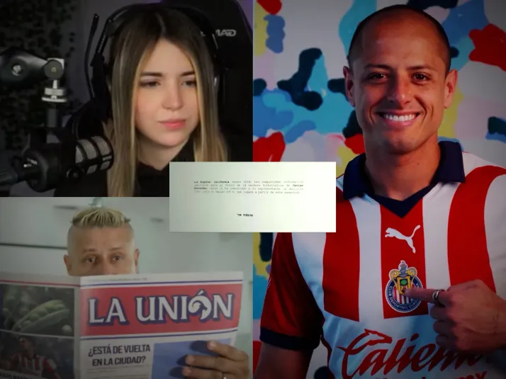 ¡Es cine! Las referencias de la presentación de Chicharito