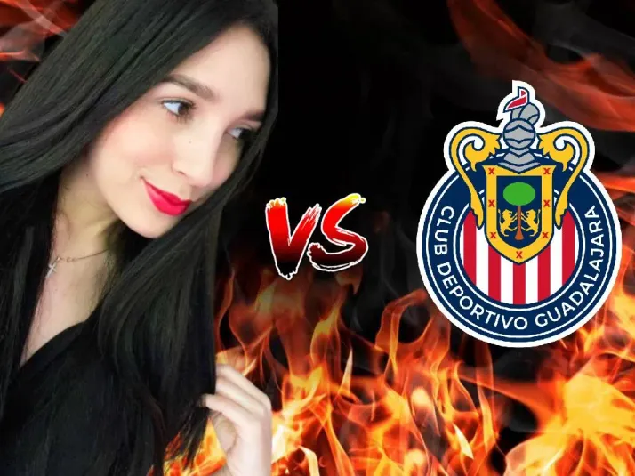 Esposa del Chicote volvió a engancharse con afición de Chivas