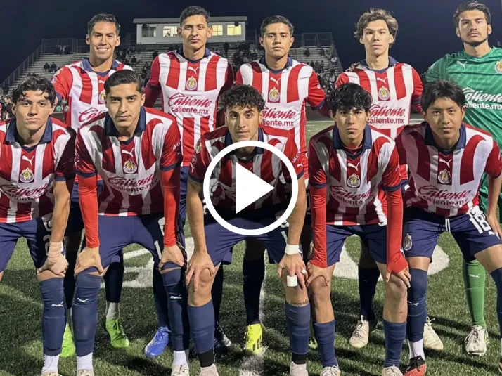 Chivas Sub23 sumó goleada a su gira por Estados Unidos