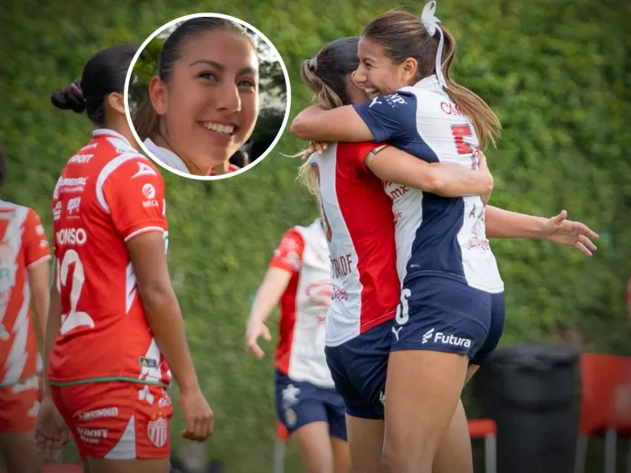 La emotiva reacción de Amalia López a su primer gol