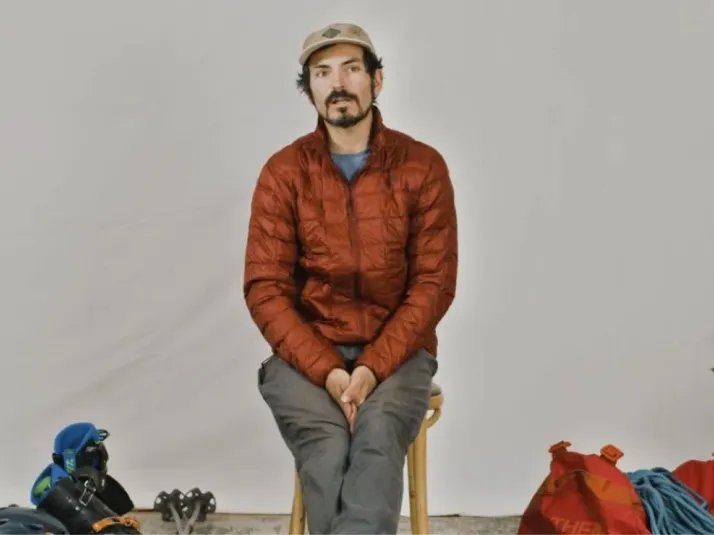 Chopo Díaz habla de su evolución en el esquí y la importancia de su 'Thermoball'