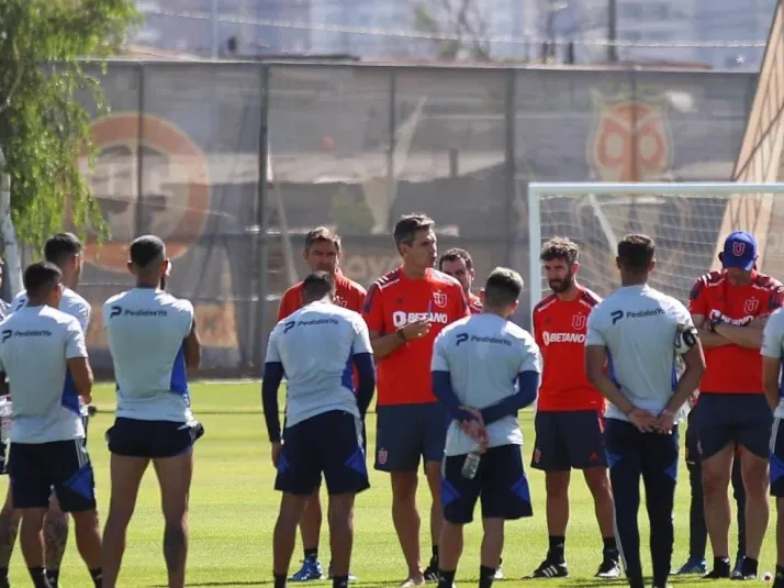 La U con todo a la cancha en la primera práctica oficial de Mauricio Pellegrino