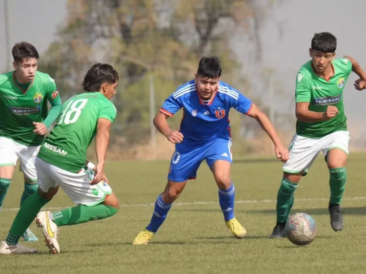 Crack de la sub 17 convirtió su primer gol con la camiseta de la U