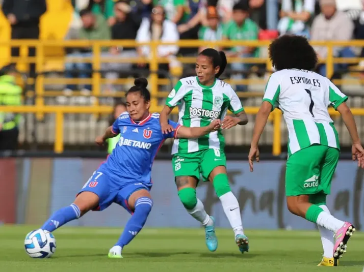 La U cae ante Atlético Nacional en los cuartos de final y queda eliminada de la Libertadores