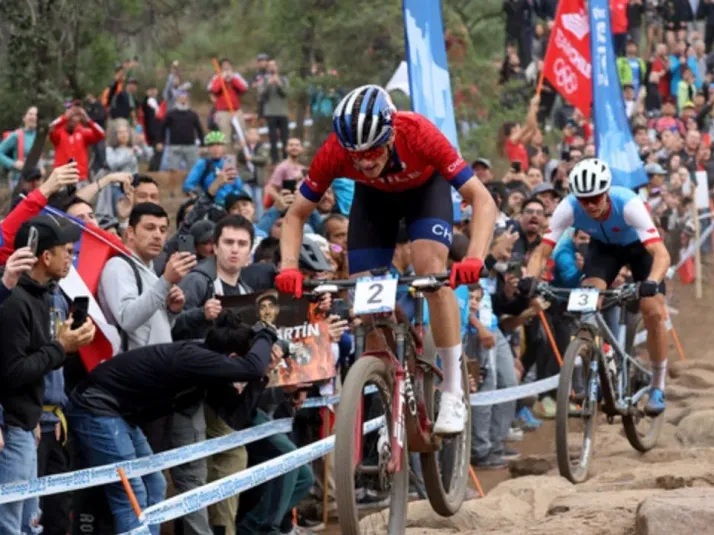 #BolavipPanamericano : Mountain Bike le da la primera medalla al Team Chile en Santiago 2023