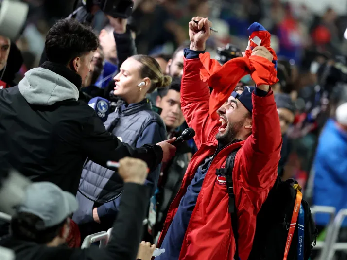 Lucas Nervi está feliz de elegir representar a Chile tras el oro: "Me gusta ser producto nacional"