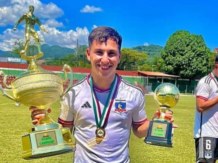 ¿Brillará el 2024? Delantero de Colo Colo Sub 20 fue elegido el mejor jugador de la Copa Xerém