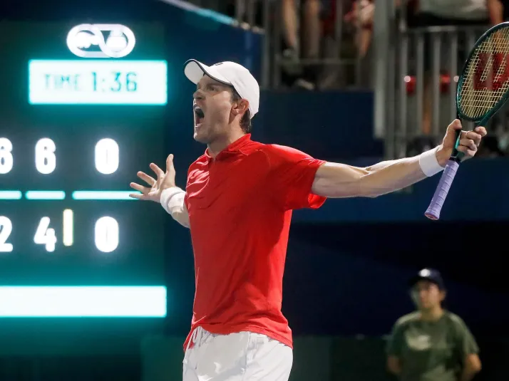 Copa Davis: Jarry vence a Varillas y todo se define en el quinto punto