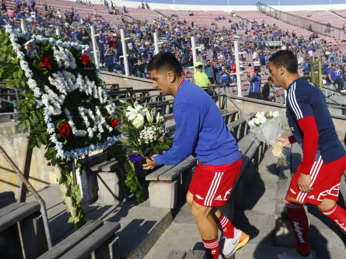 A diferencia de Colo Colo: La U toma drástica medida sobre el memorial en el estadio Nacional