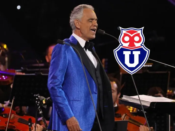 El mítico cántico de la U que Bocelli revivió en Viña
