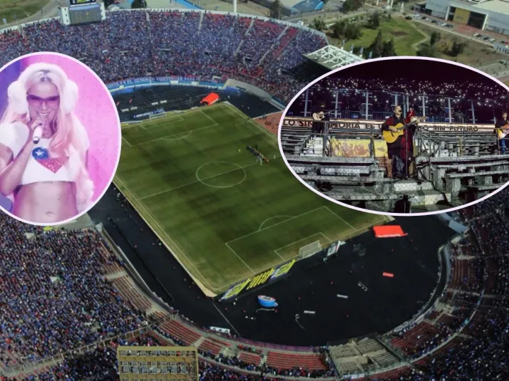 Foto: Así está la cancha del Estadio Nacional tras los conciertos