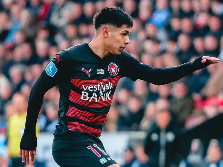 La gran farra de Darío Osorio y el Midtjylland