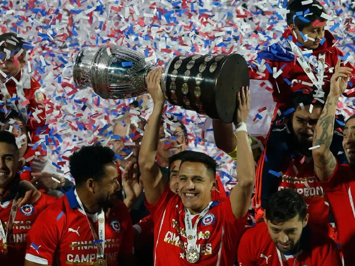 Historial total de victorias de La Roja en Copa América