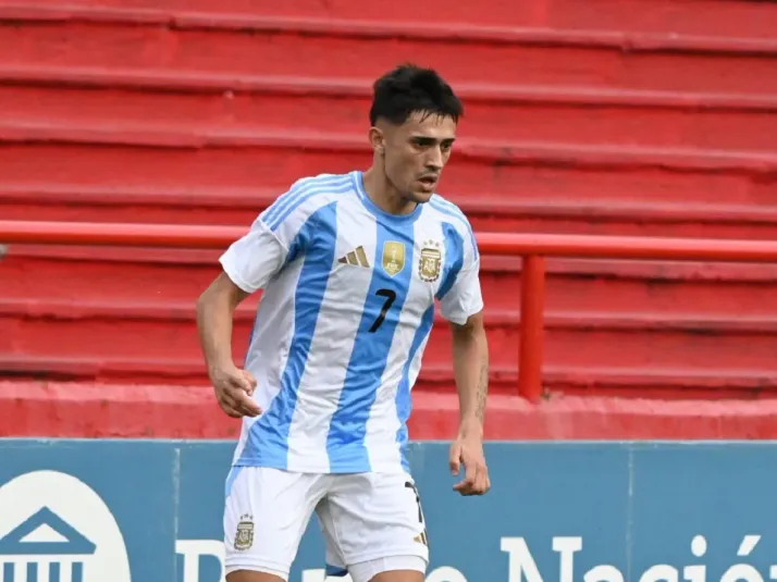 El golazo de Pablo Solari con la Selección Argentina