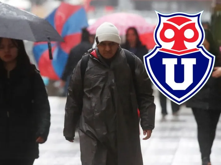 !Alerta! Lluvias ponen en duda el partido de Universidad de Chile