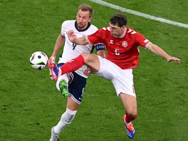 Inglaterra sigue sin lucir e iguala ante Dinamarca en la Euro 2024