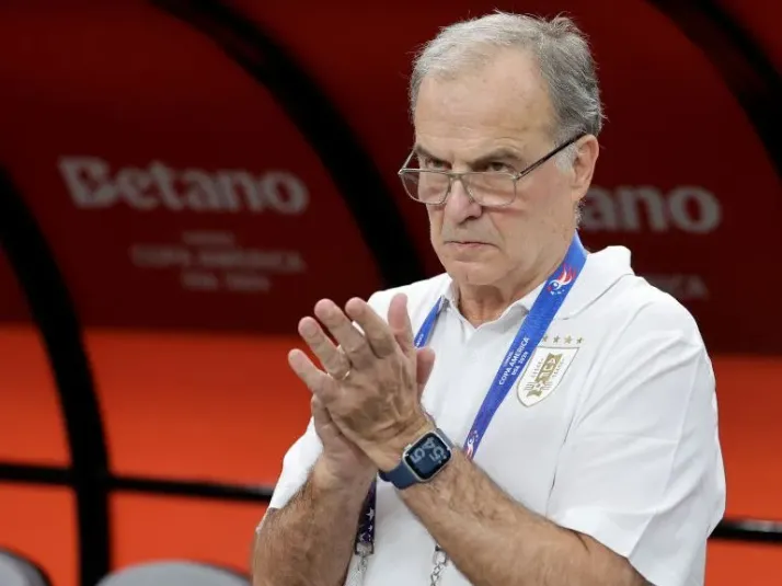 VIDEO: el emotivo reencuentro que emocionó a Bielsa en la Copa América 2024