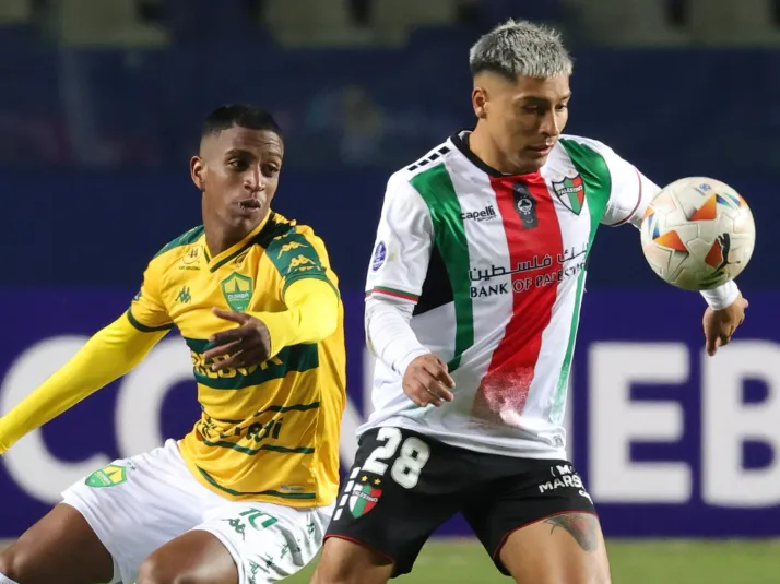 Palestino iguala ante Cuiabá por la Copa Sudamericana 2024