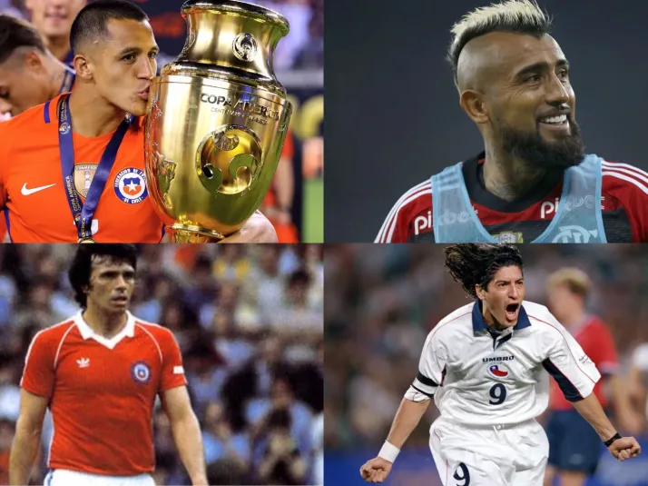 Los 20 futbolistas más importantes en la historia de Chile