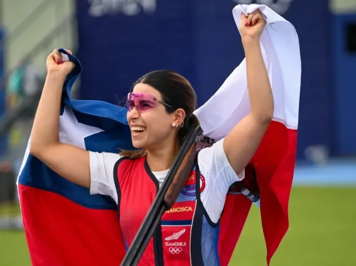 VIDEO: Así fue el momento exacto en el que Crovetto gana el oro en París 2024