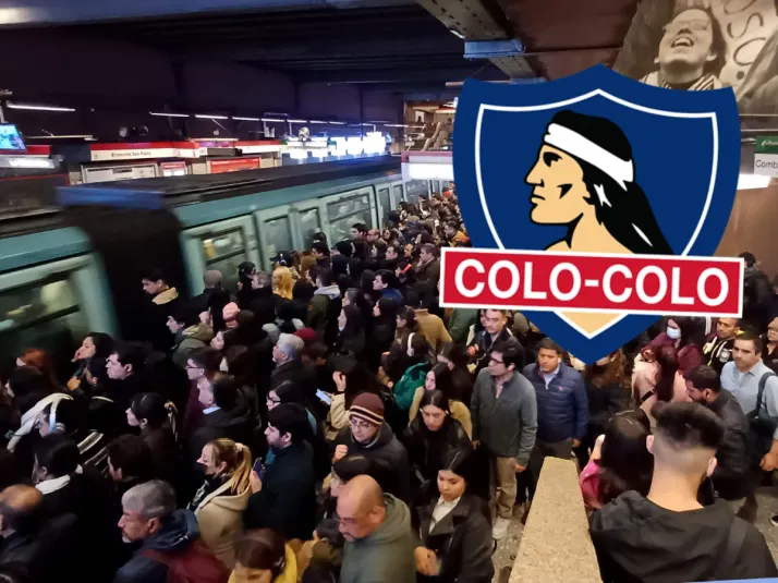 Colo Colo vs Junior: ¿A qué hora cierra el Metro?