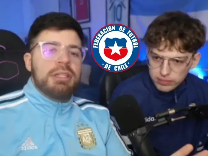 Streamer más famoso de Argentina alaba a la Roja y a Elías Figueroa