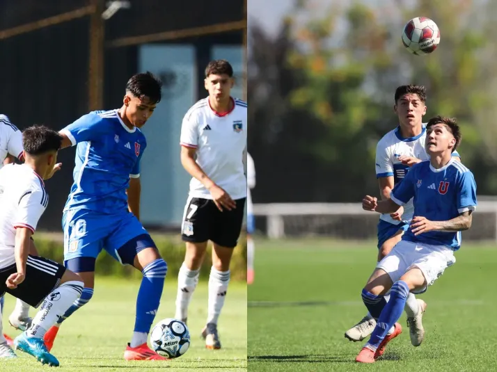 Proyección de la U es eliminado por la UC y la Sub 18 es goleada por Colo Colo