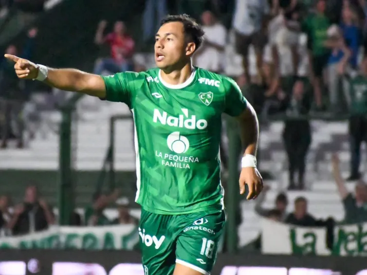 Iván Morales anota gol en igualdad de Sarmiento frente a Defensa y Justicia