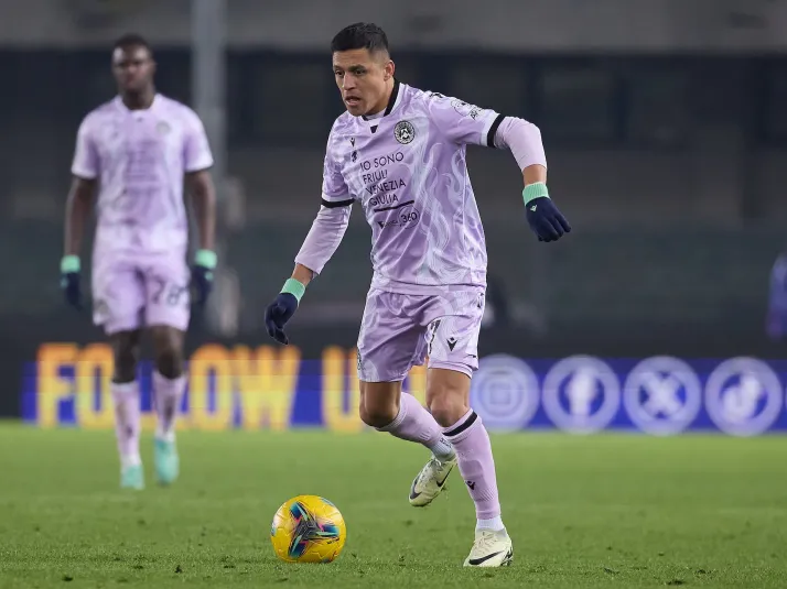 DT de Udinese le hace un queque a Alexis Sánchez