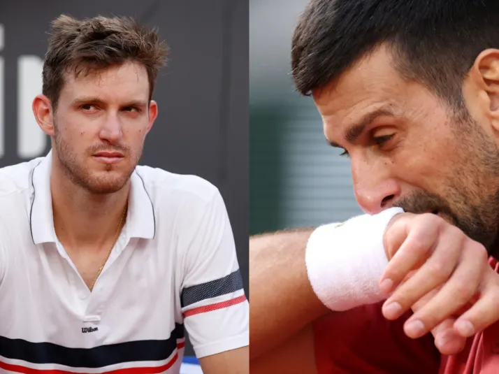 Copa Davis: feroz mensaje de Nicolás Jarry a Novak Djokovic