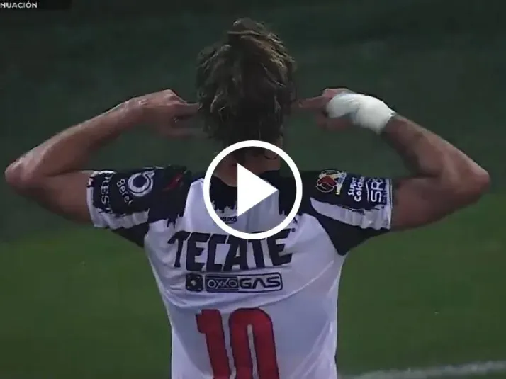 VIDEO: Goleador español sorprendió con festejo en homenaje a Humberto Suazo