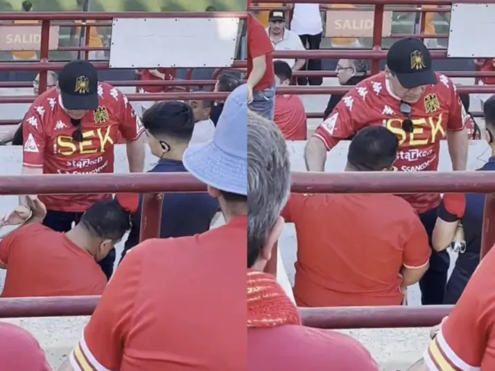 Expulsados por el delegado presidencial ¡no eran hinchas de O'Higgins!