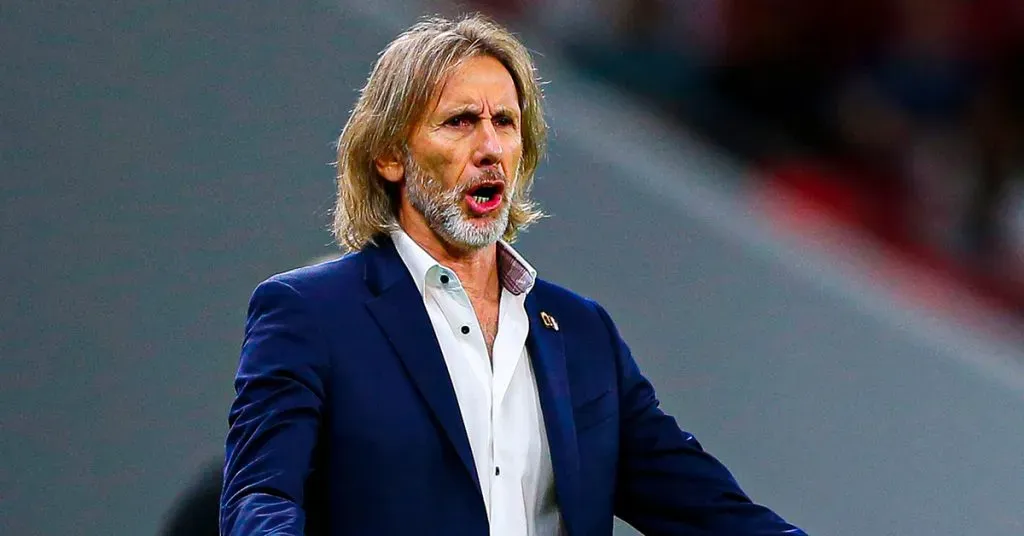 Gareca dirigiendo a Perú. (Foto: Selección de Perú Prensa)