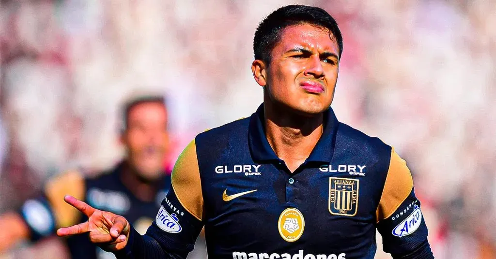 Concha festejando un gol con Alianza a Universitario. (Foto: Alianza Lima Prensa)