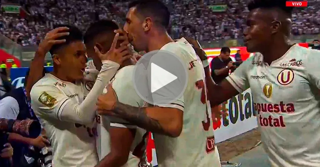 Gol de Polo para Universitario. (Foto: Captura de pantalla)