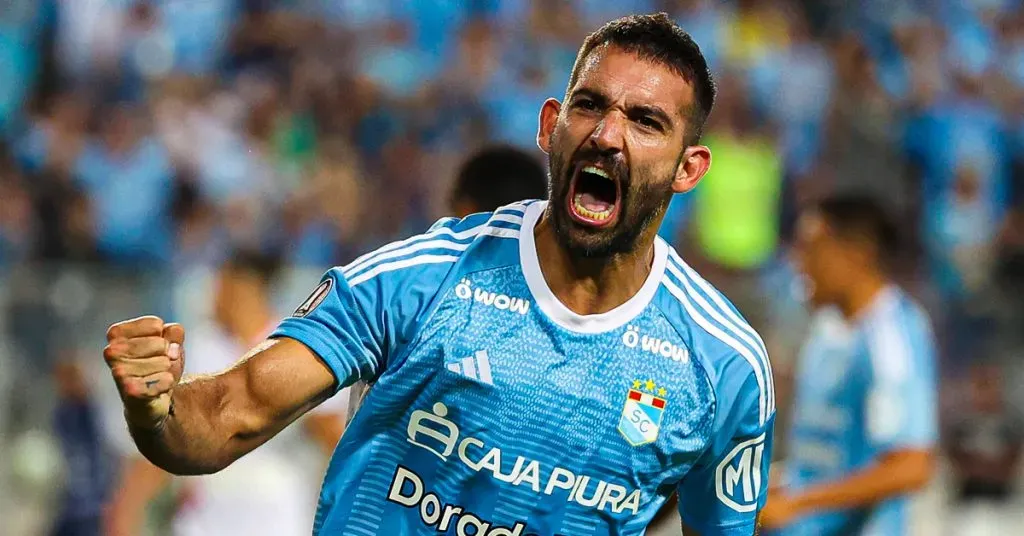 Cauteruccio festejando un gol con Cristal. (Foto: Sporting Cristal Prensa)