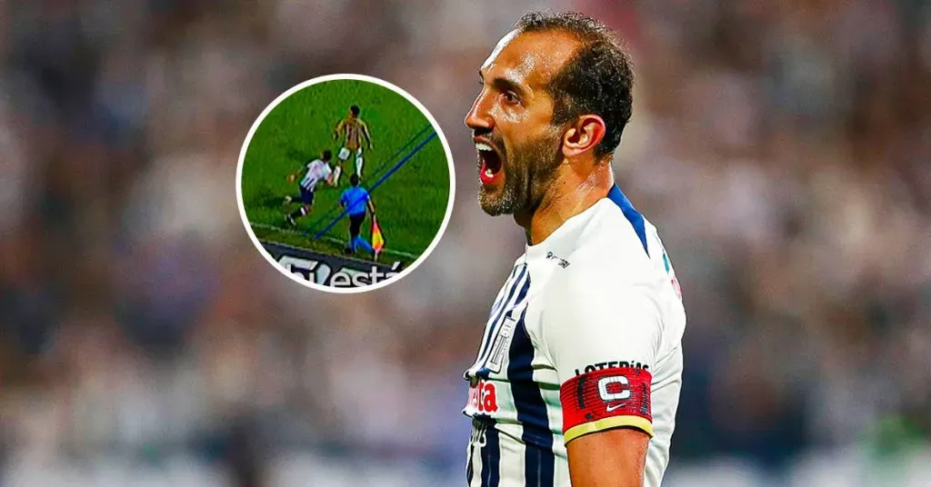 VAR anuló gol a Hernán Barcos. (Foto: Composición Bolavip)