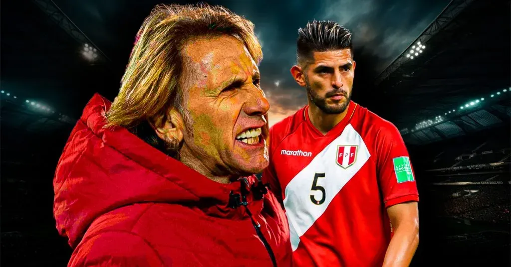 Ricardo Gareca y Carlos Zambrano. (Foto: Composición BOLAVIP)