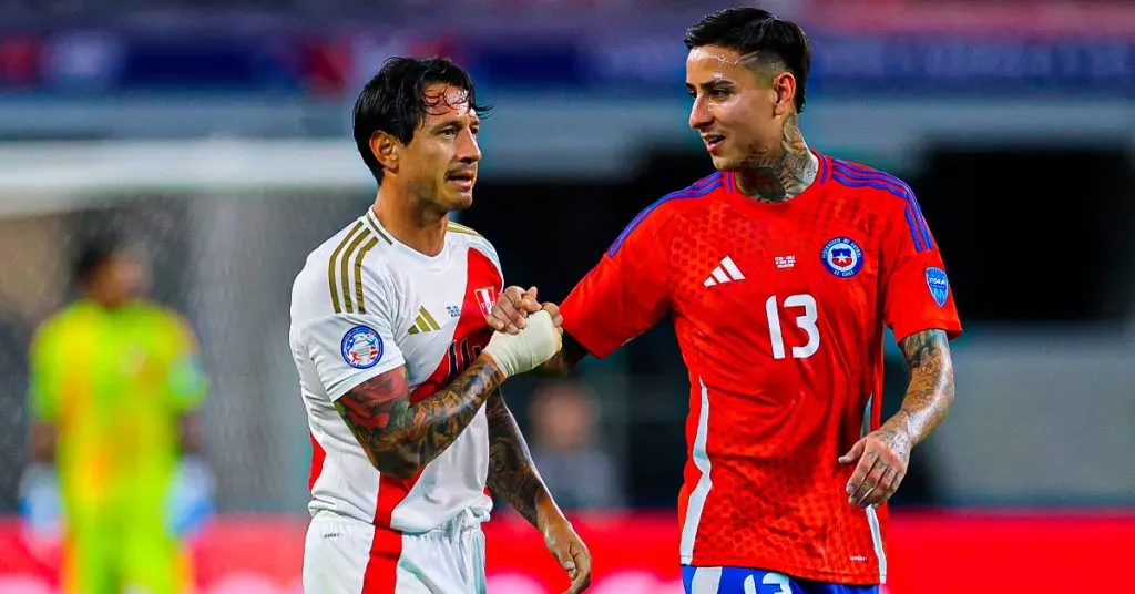 Perú jugando ante Chile por la Copa América 2024. (Foto: IMAGO)