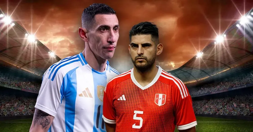 Zambrano buscará frenar a Di María. (Foto: Composición Bolavip)