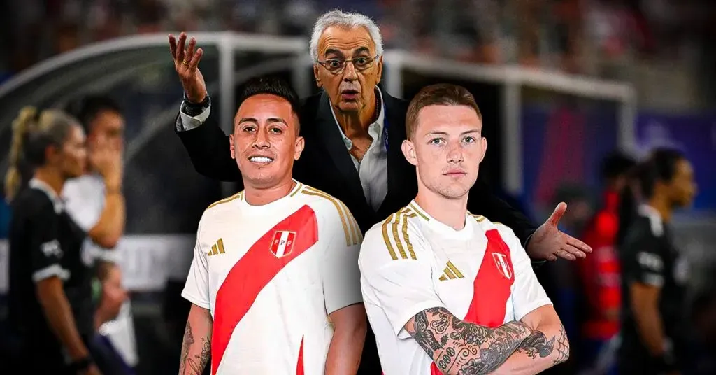 Fossati todavía se debate sobre si Cueva y Sonne jugarán ante Argentina. (Foto: Composición Bolavip)