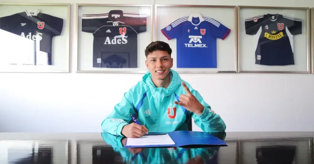 Fernando Sanguinetti firmó contrato en septiembre con la U. Foto: U de Chile