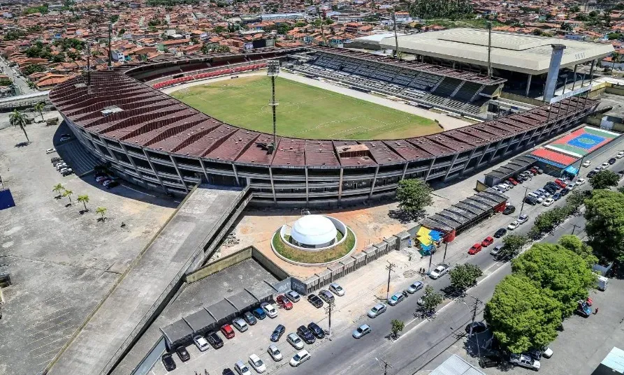 Estádio Rei Pelé. Foto: Reprodução X.