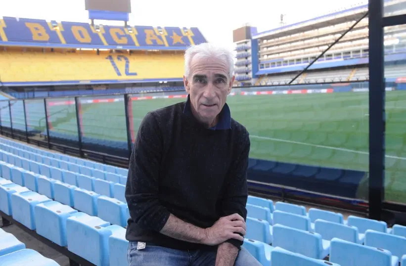 El Chino Benítez ganó todo como jugador de Boca. (Archivo)