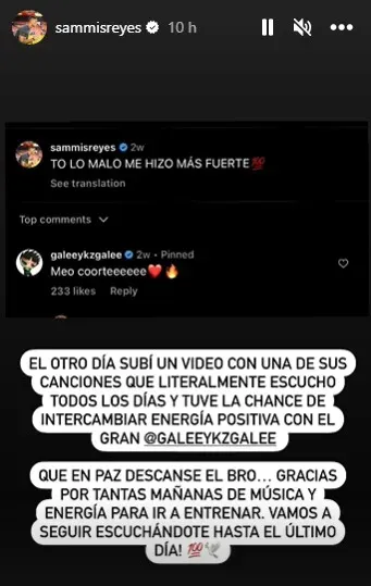 Captura Instagram.
