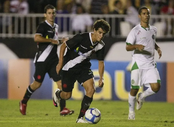 Buda Mendes/LatinContent via Getty Images – Phillipe Coutinho quando defendeu o Vasco, em 2010