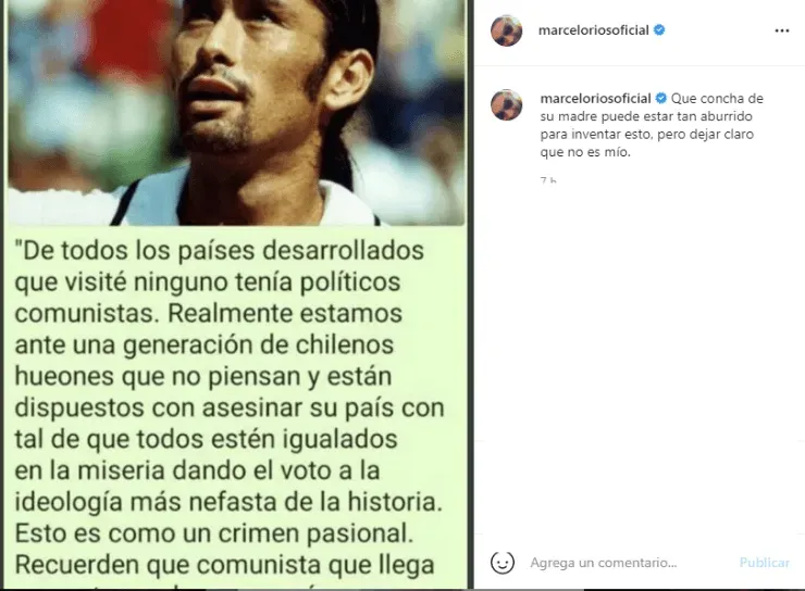 Marcelo Chino Ríos Instagram